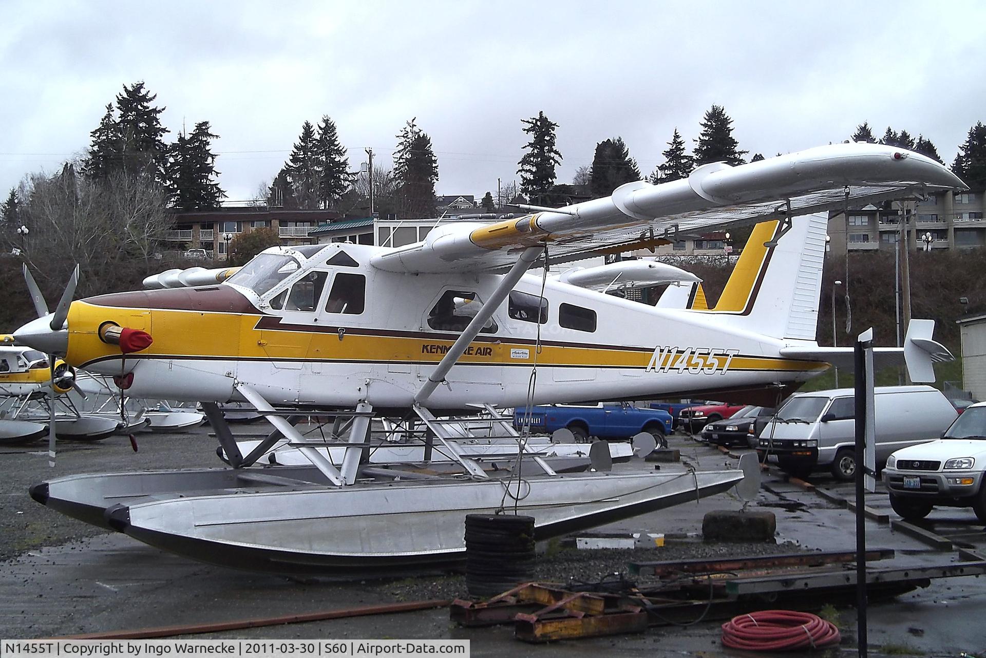 N1455T, 1966 De Havilland Canada DHC-2 Turbo Beaver Mk.3 C/N 1647TB26, De Havilland Canada DHC-2 Turbo-Beaver Mk. III on floats at Kenmore Air Harbor, Kenmore WA