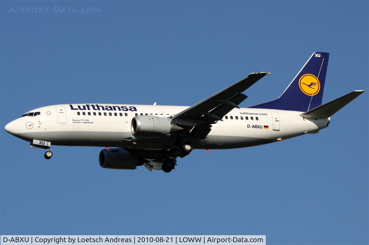 D-ABXU, 1989 Boeing 737-330 C/N 24282, Seeheim-Jugenheim