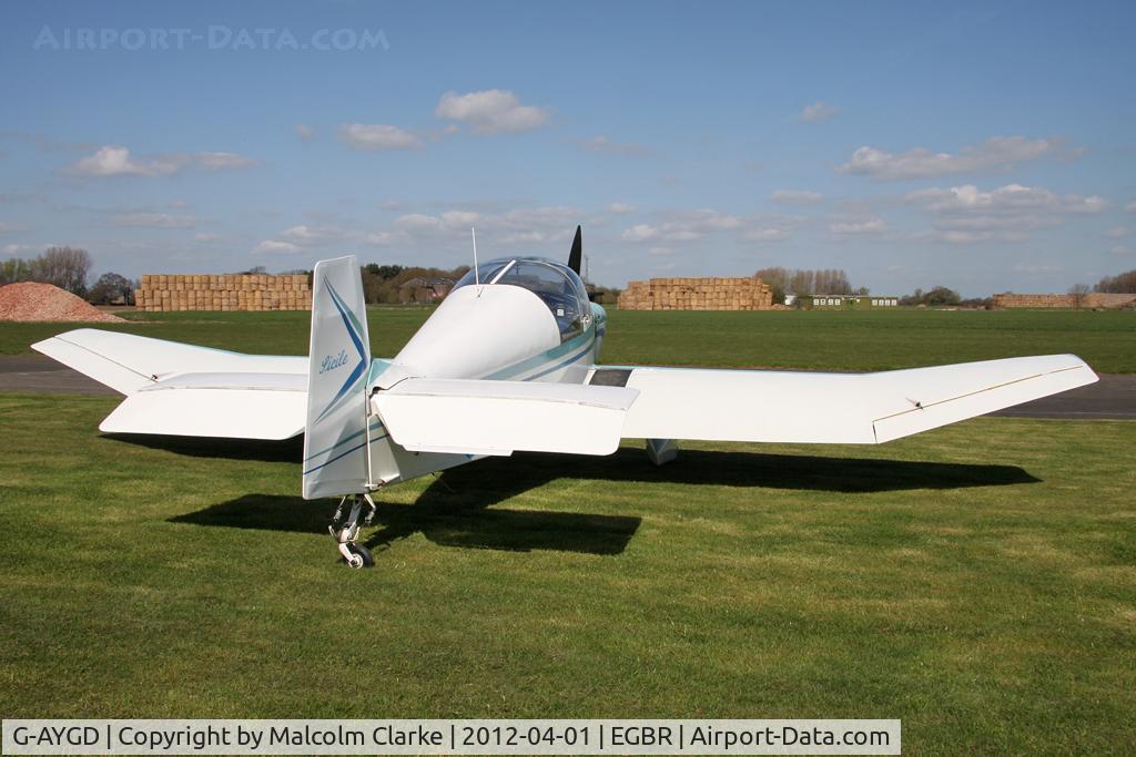G-AYGD, 1963 CEA Jodel DR1050 Sicile C/N 515, CEA Jodel DR1050 Sicile, Breighton Airfield's 2012 April Fools Fly-In.