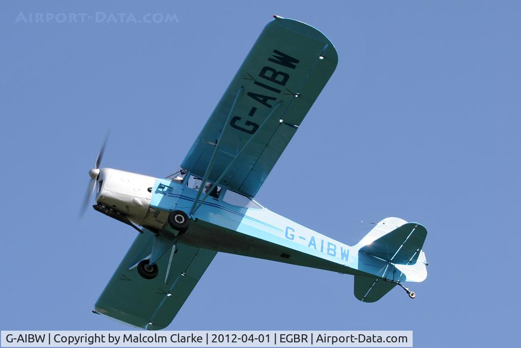 G-AIBW, 1946 Auster J-1N Alpha C/N 2158, Auster J-1N, Breighton Airfield's 2012 April Fools Fly-In.