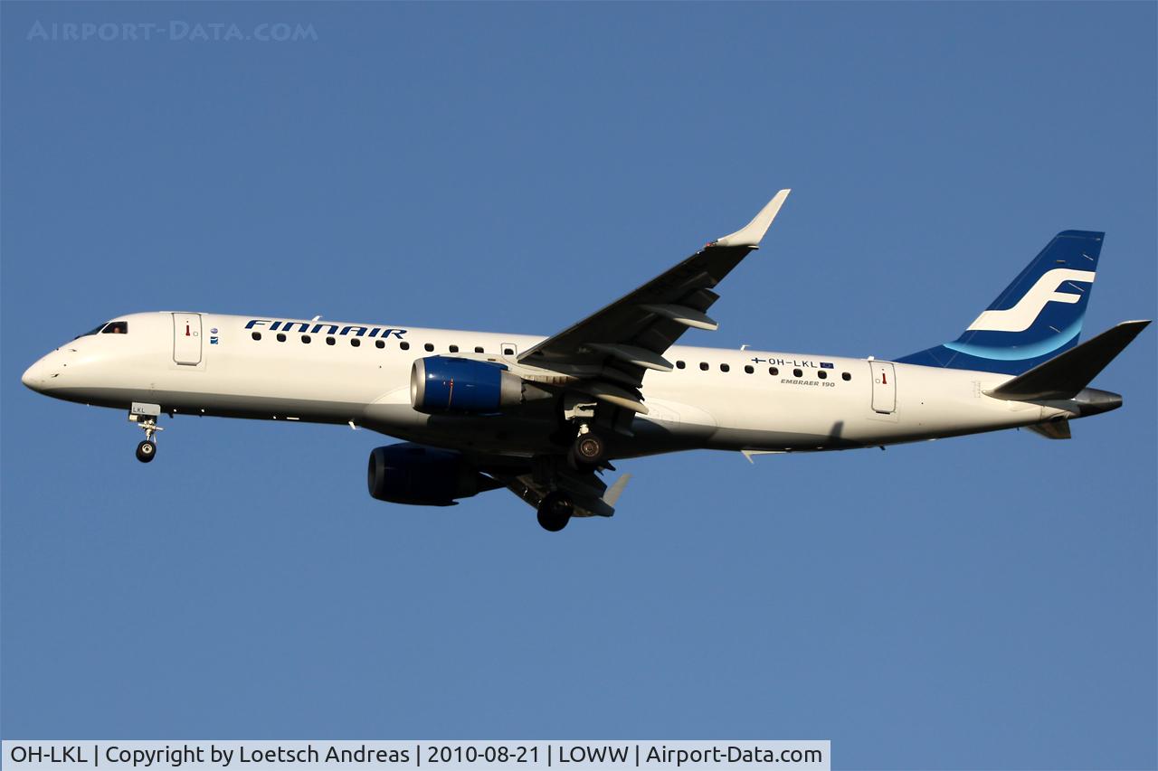 OH-LKL, 2007 Embraer 190LR (ERJ-190-100LR) C/N 19000153, Finnair