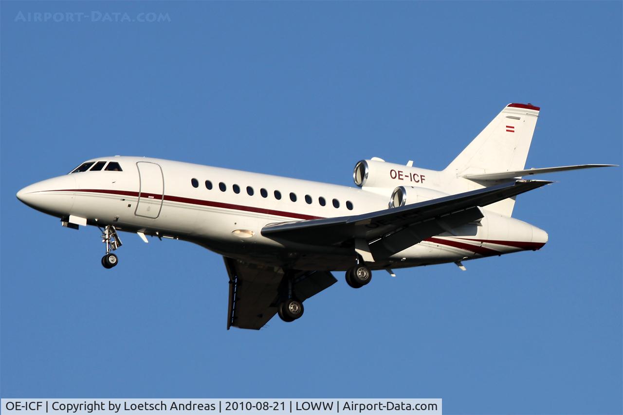 OE-ICF, 1987 Dassault Falcon 900 C/N 22, Comtel Air