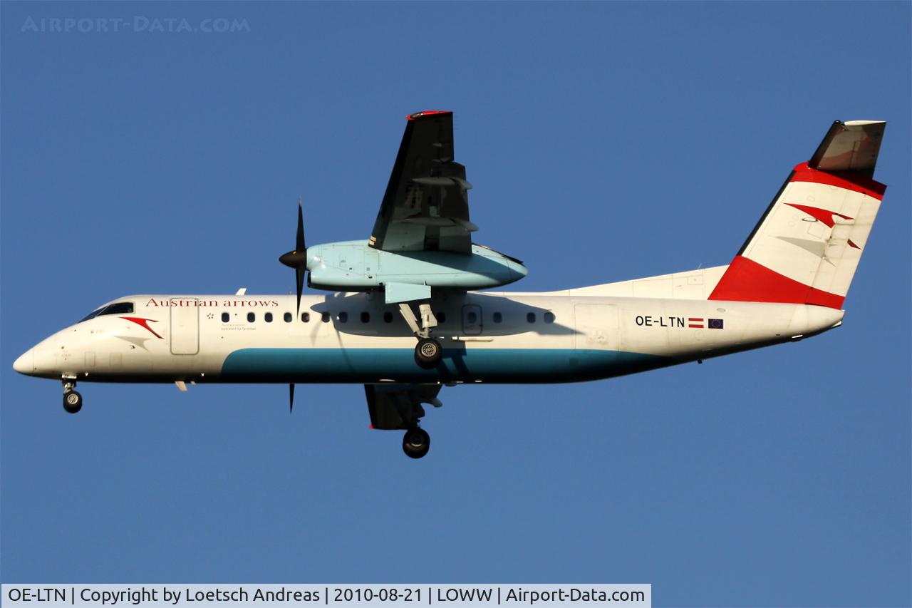 OE-LTN, 1998 De Havilland Canada DHC-8-314Q Dash 8 C/N 531, named 