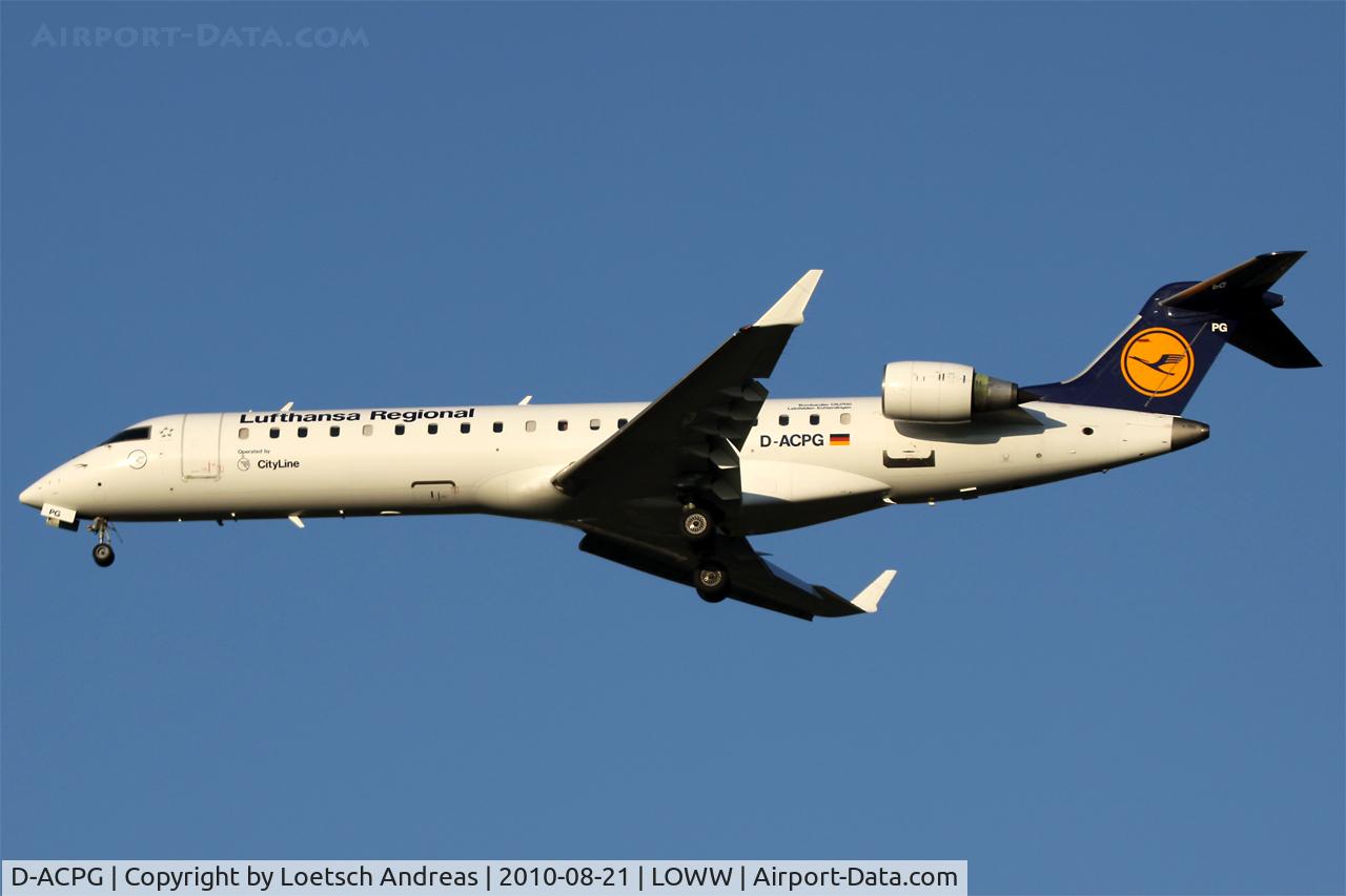 D-ACPG, 2002 Canadair CRJ-701ER (CL-600-2C10) Regional Jet C/N 10034, DLH Regional / Cityline