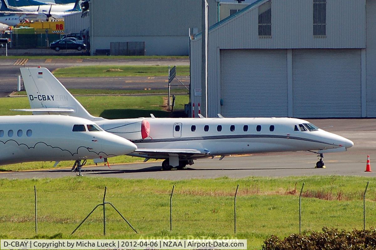 D-CBAY, 2007 Cessna 680 Citation Sovereign C/N 680-0125, At Auckland