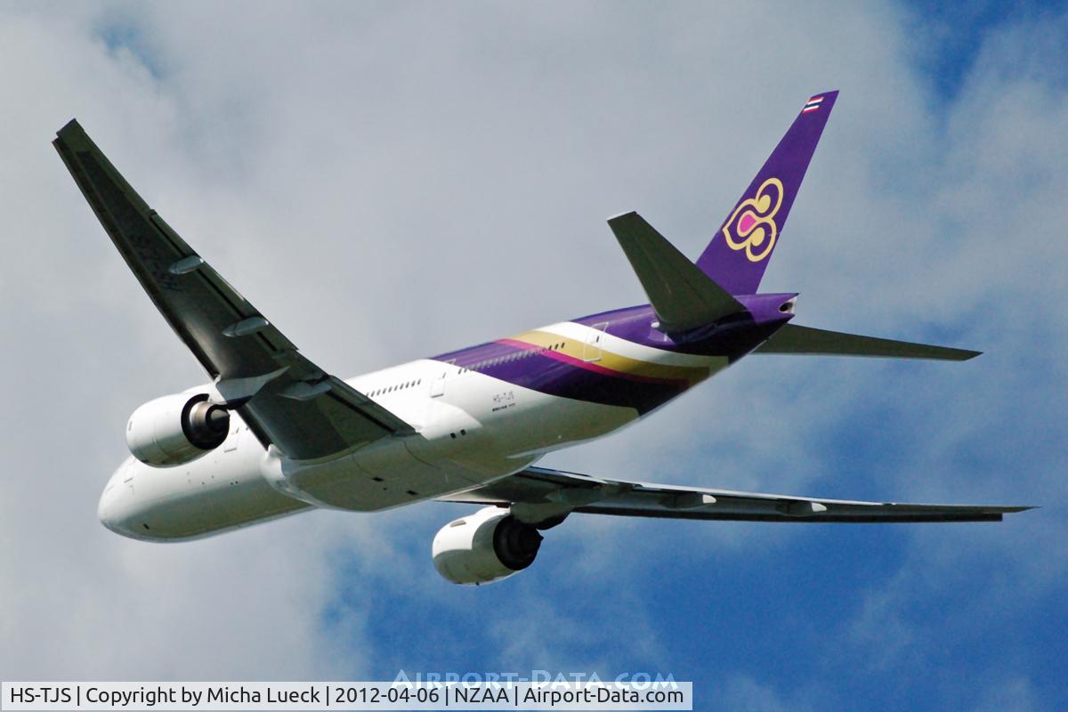 HS-TJS, 2006 Boeing 777-2D7/ER C/N 34587/595, At Auckland