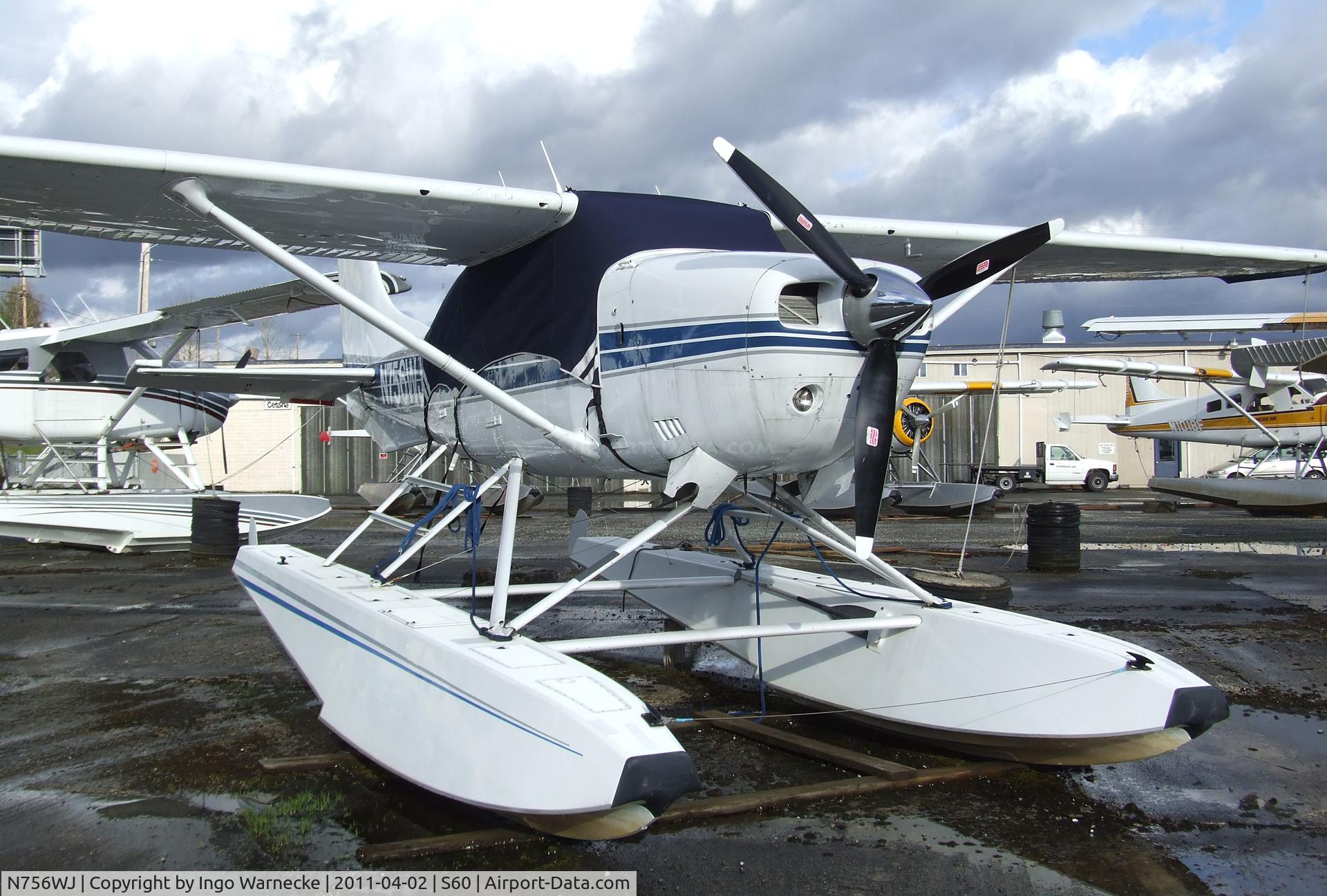 N756WJ, 1978 Cessna U206G Stationair C/N U20604412, Cessna U206G Stationair on floats at Kenmore Air Harbor, Kenmore WA