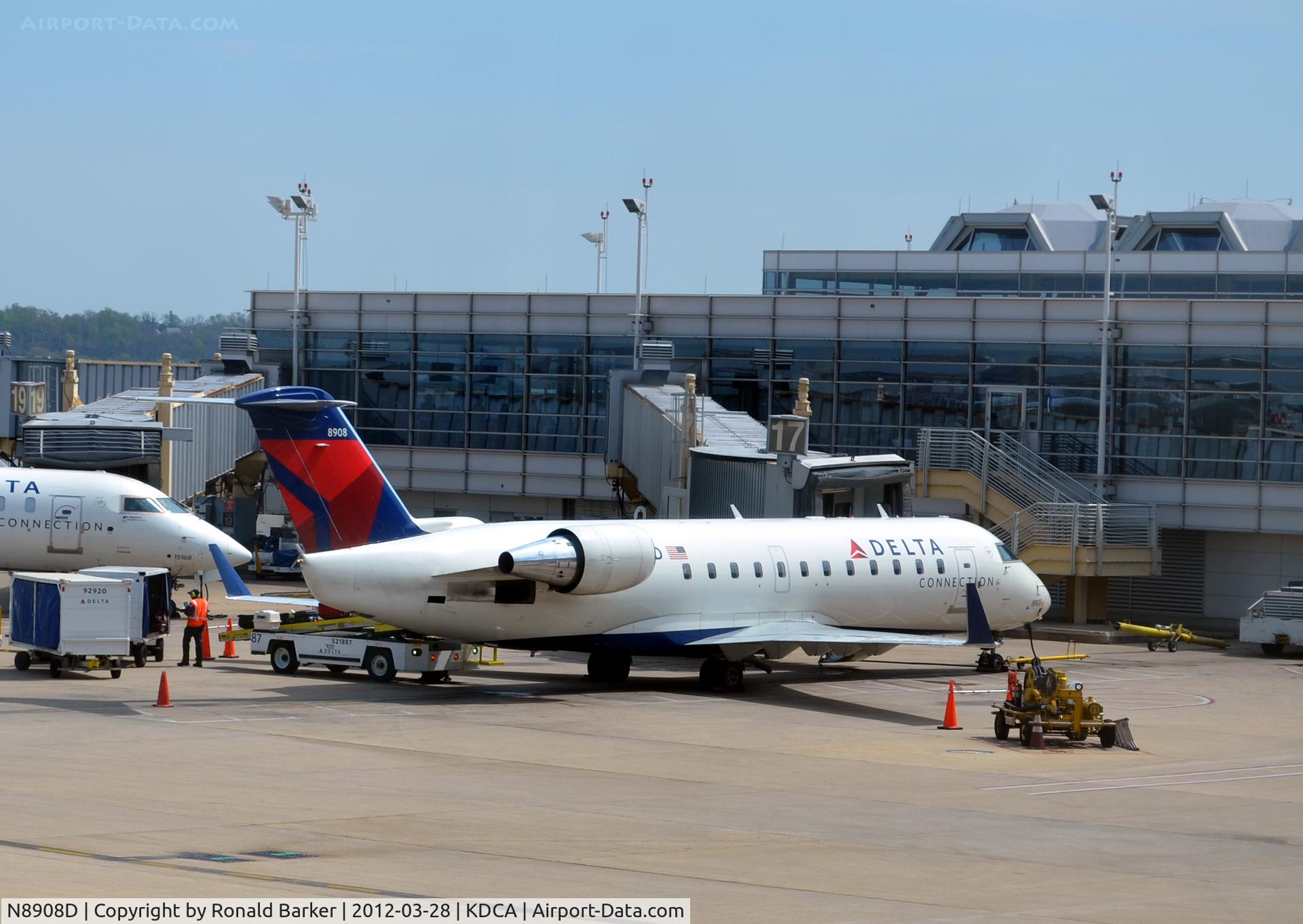 N8908D, 2004 Bombardier CRJ-200 (CL-600-2B19) C/N 7908, DCA, VA