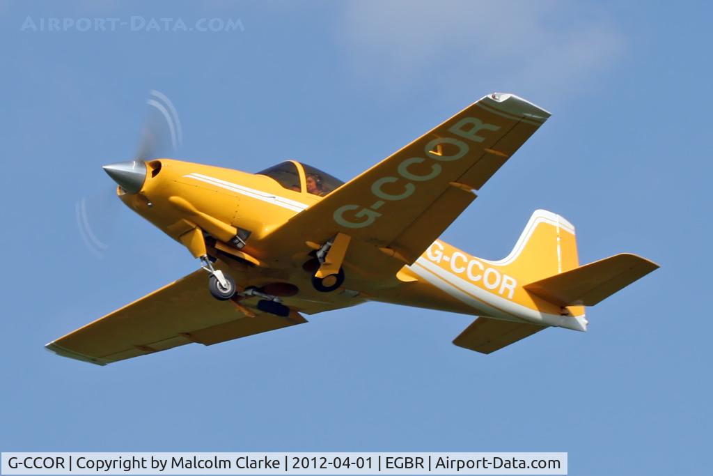 G-CCOR, 2005 Sequoia F8L Falco C/N PFA 100-10588, Falco F8L, Breighton Airfield's 2012 April Fools Fly-In.