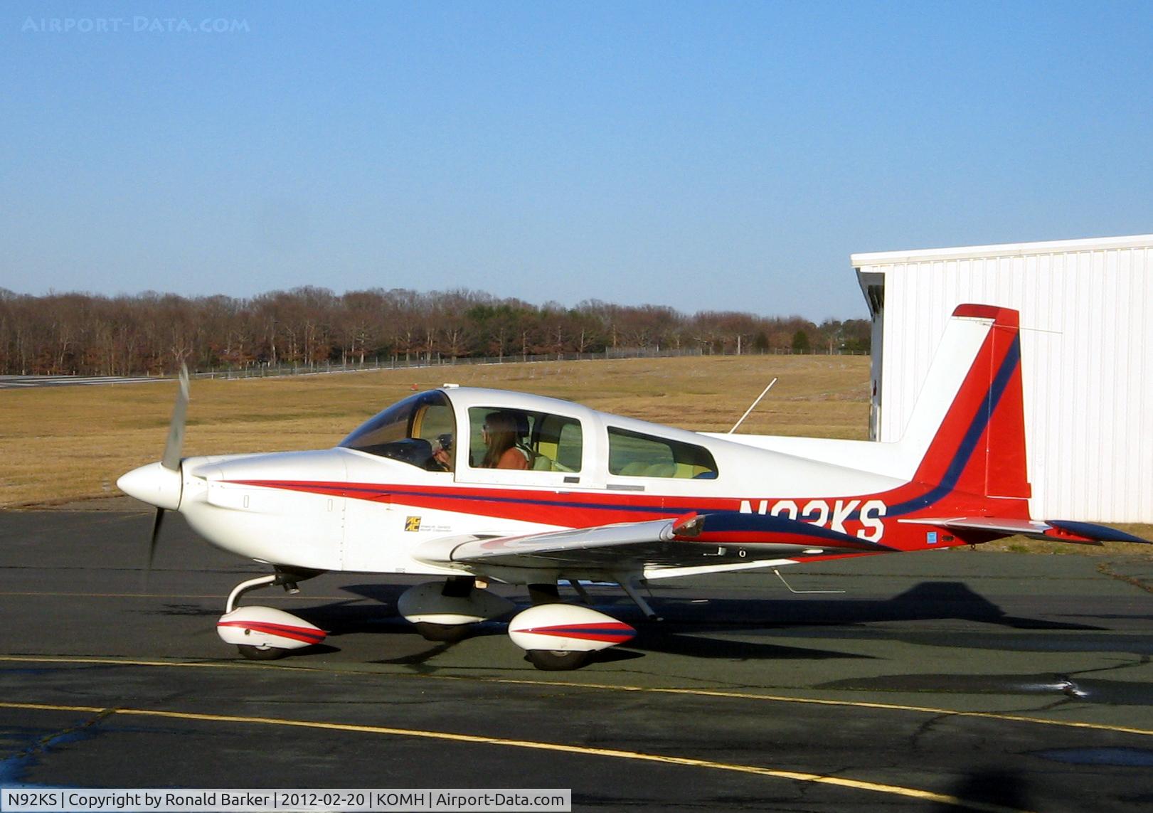 N92KS, 1991 American General AG-5B Tiger C/N 10046, Orange