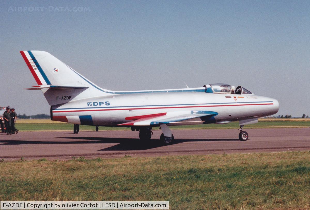 F-AZDF, Dassault Mystere IVA C/N 315, Dijon airshow 1992
