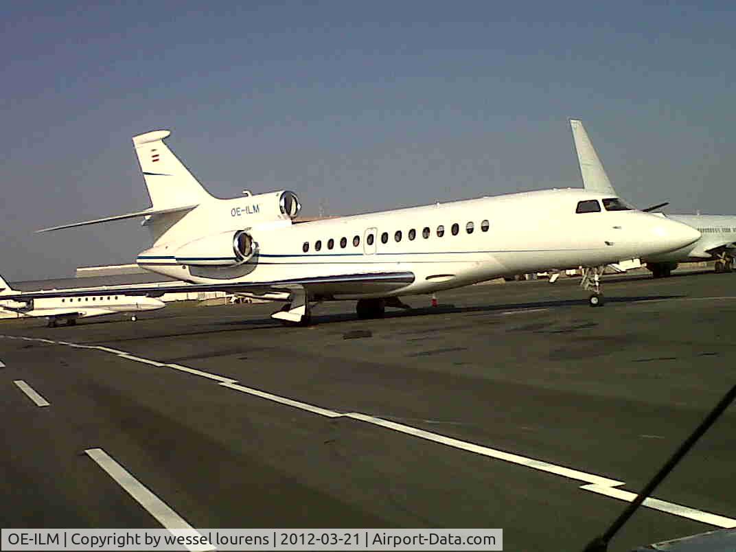 OE-ILM, 2011 Dassault Falcon 7X C/N 125, Parked at lanseria int airport.