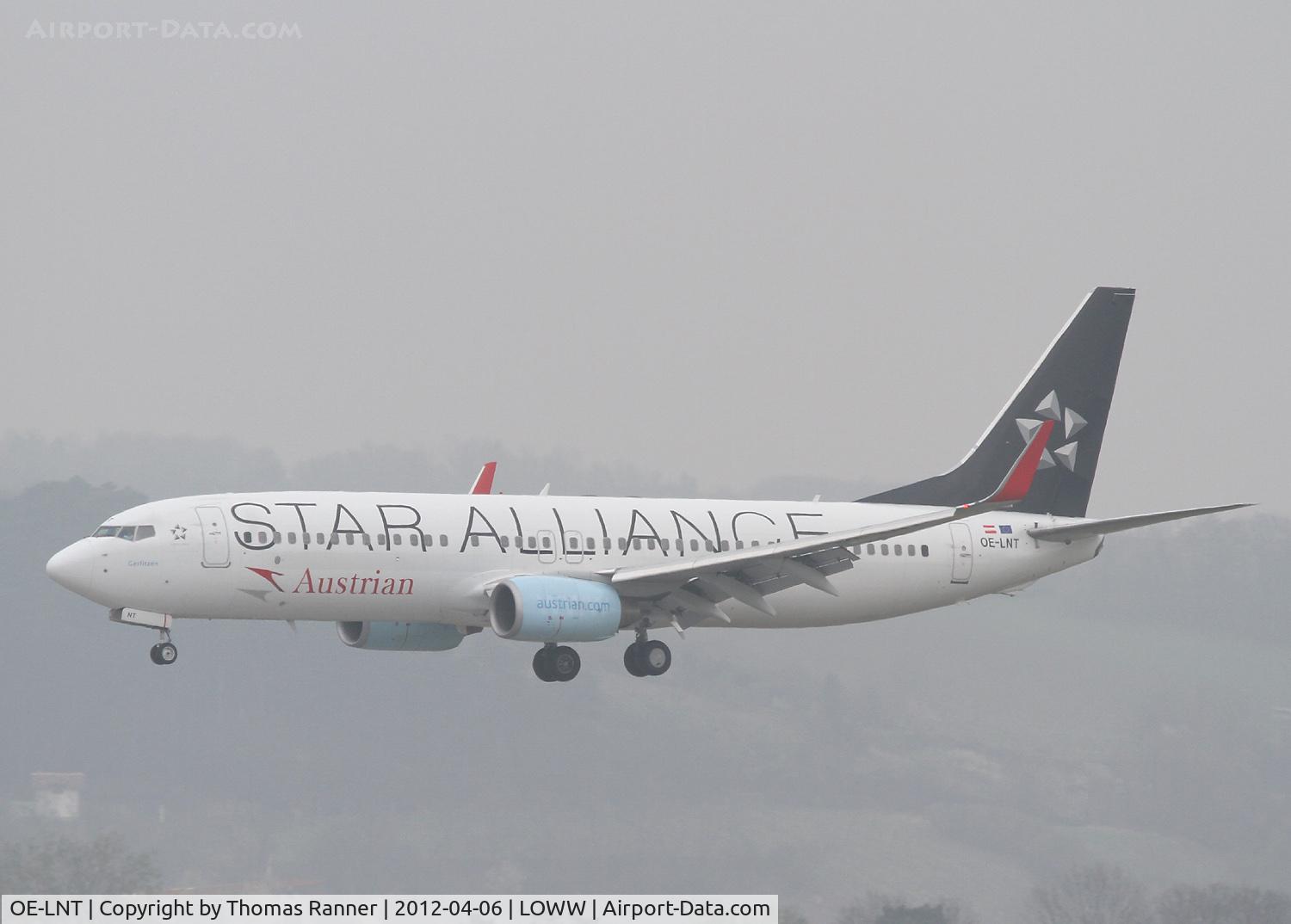 OE-LNT, 2006 Boeing 737-8Z9 C/N 33834, Austrian Airlines Boeing 737