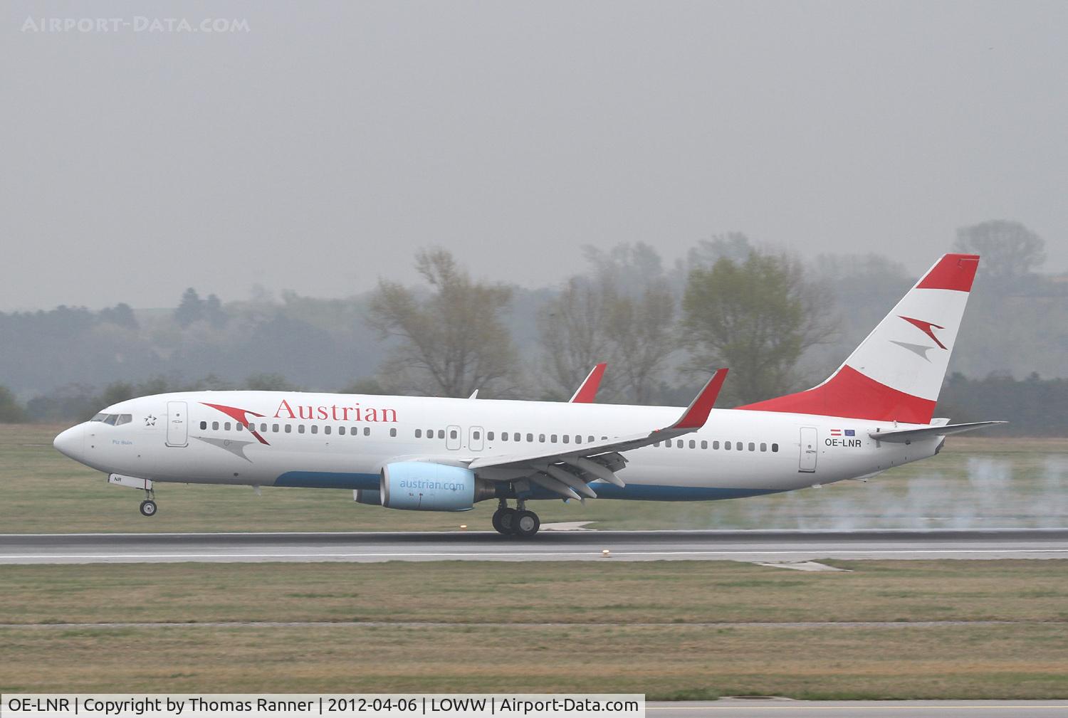 OE-LNR, 2005 Boeing 737-8Z9 C/N 33833, Austrian Airlines Boeing 737