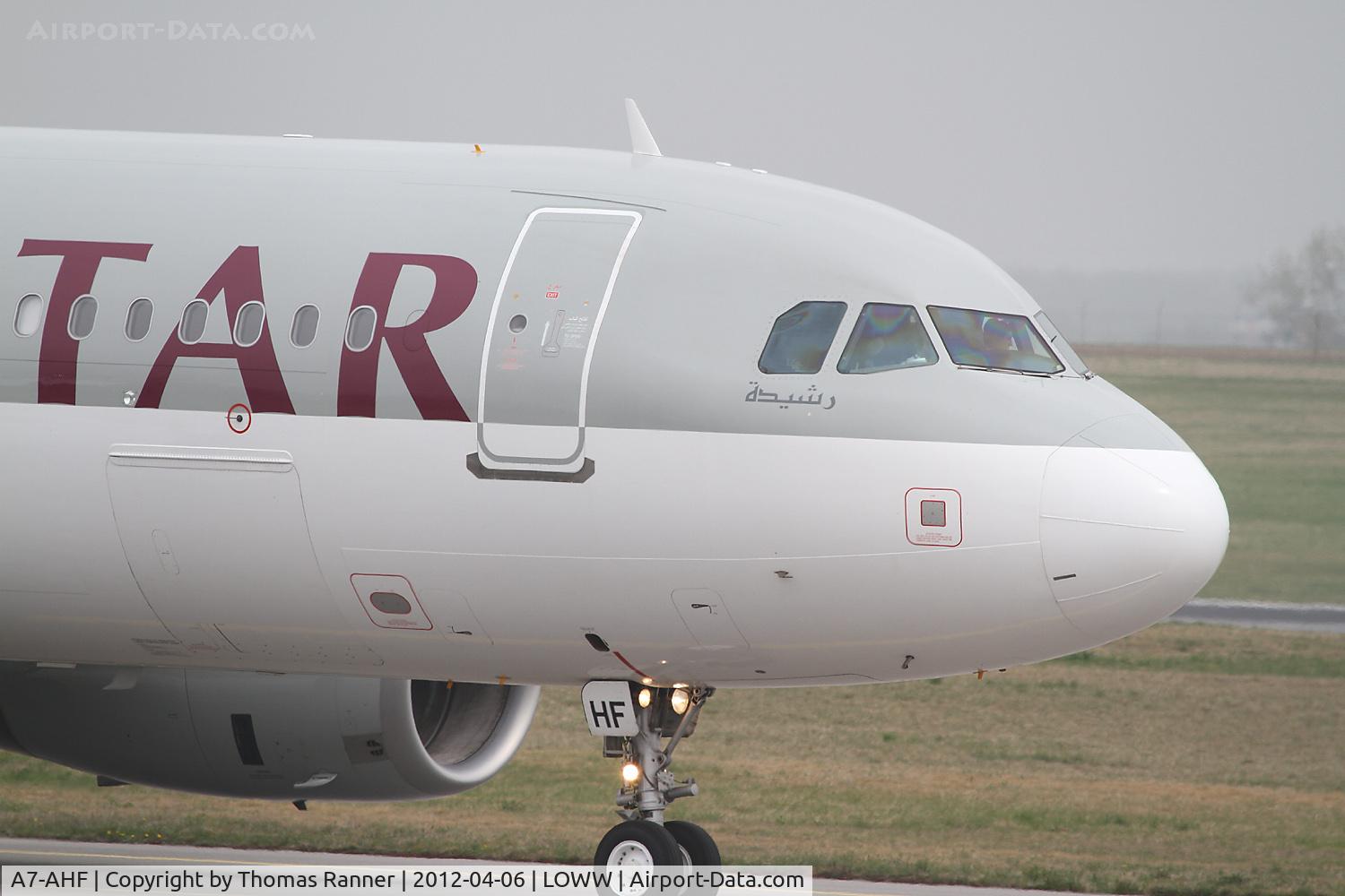 A7-AHF, 2010 Airbus A320-232 C/N 4496, Qatar Airways Airbus A320