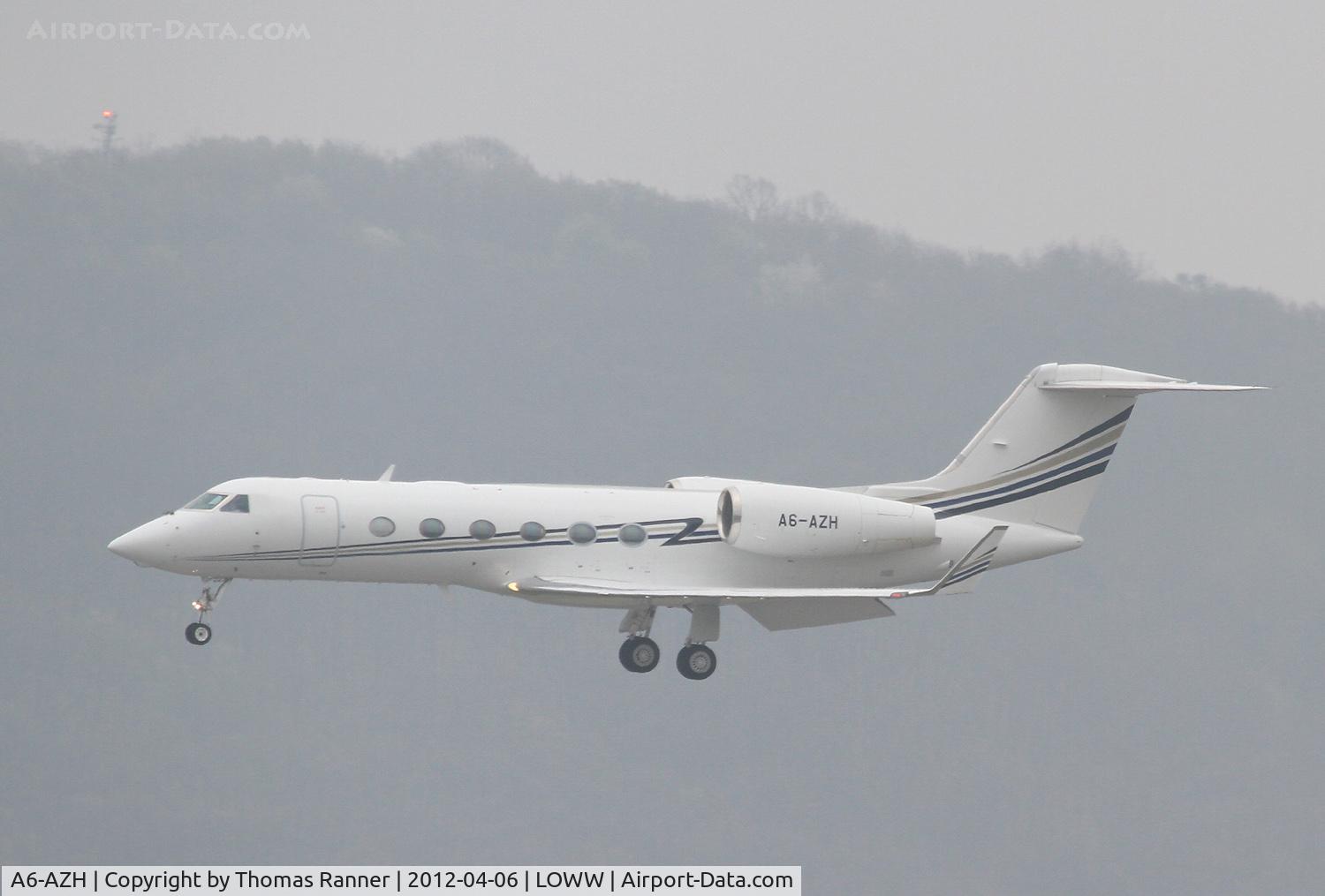 A6-AZH, 2008 Gulfstream Aerospace GIV-X (G450) C/N 4136, Elite Jets Gulfstream G450