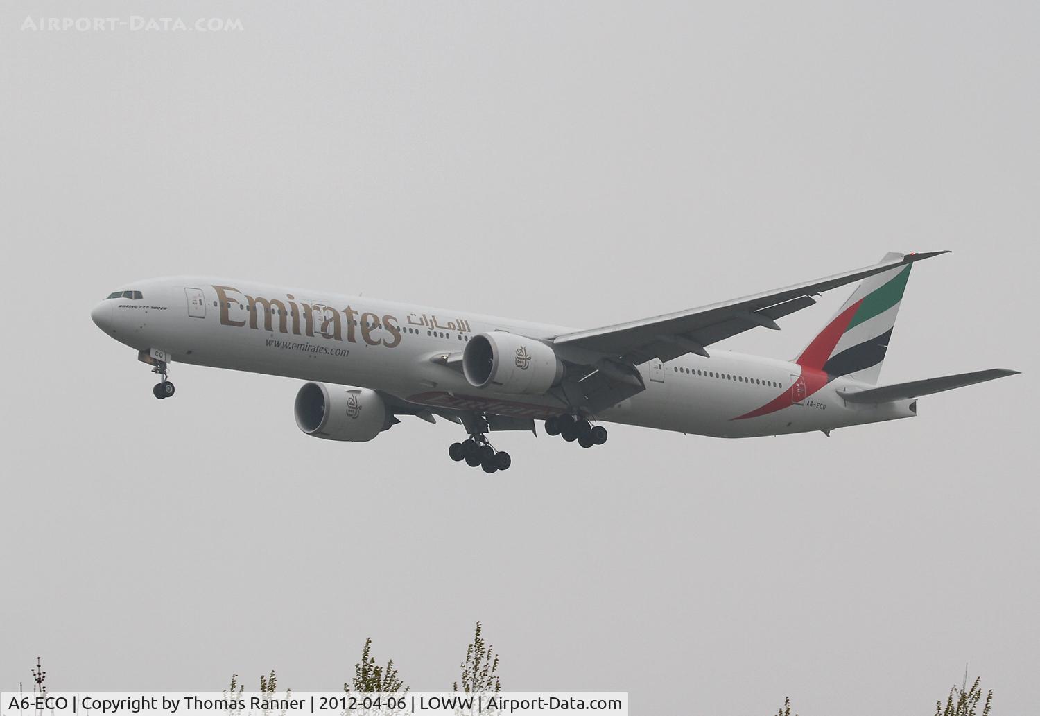 A6-ECO, 2009 Boeing 777-36N/ER C/N 37706, Emirates Boeing 777