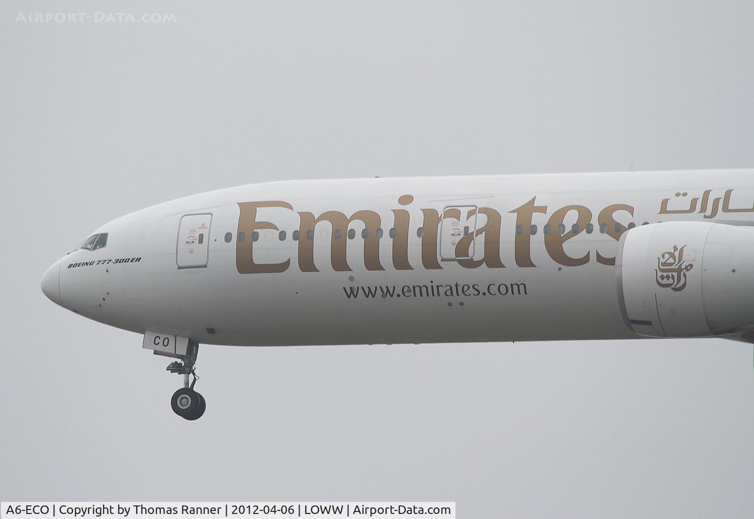 A6-ECO, 2009 Boeing 777-36N/ER C/N 37706, Emirates Boeing 777