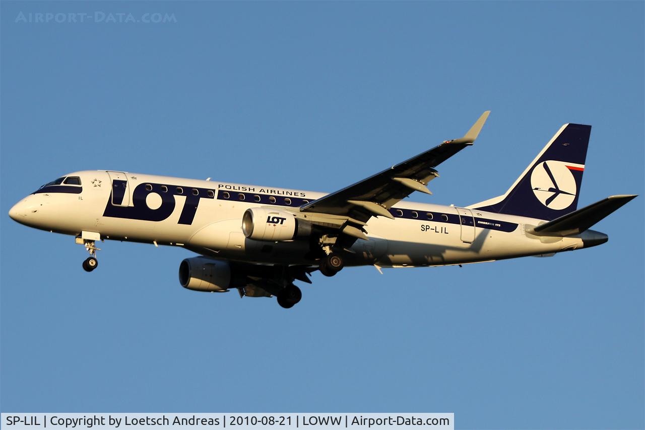 SP-LIL, 2010 Embraer 175LR (ERJ-170-200LR) C/N 17000306, LOT Polish Airlines
