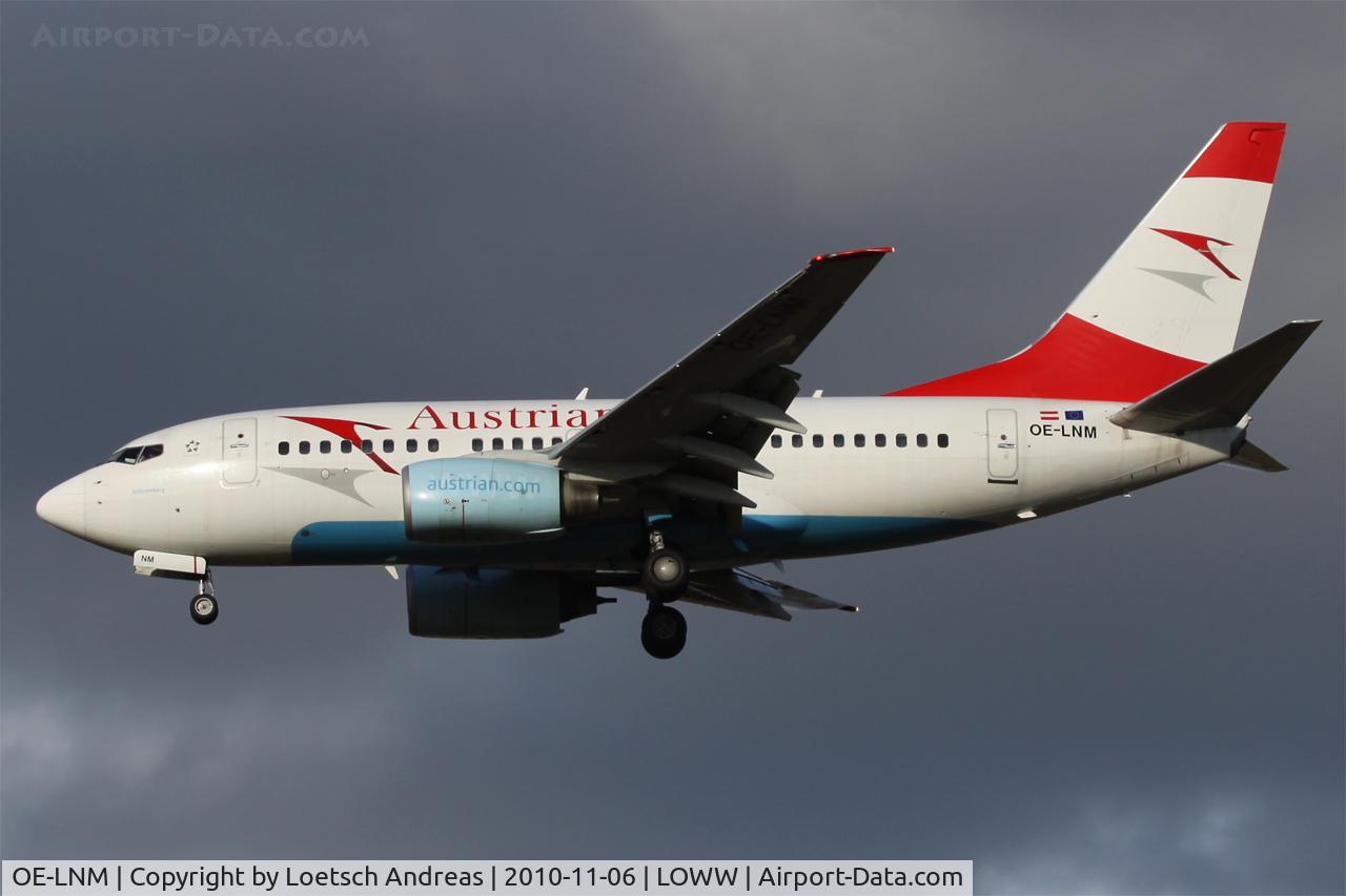 OE-LNM, 2000 Boeing 737-6Z9 C/N 30138, named 