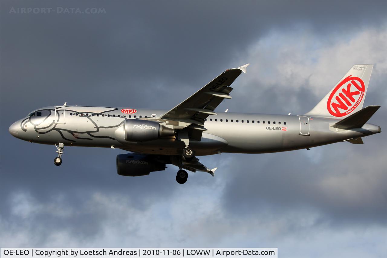 OE-LEO, 2006 Airbus A320-214 C/N 2668, named 