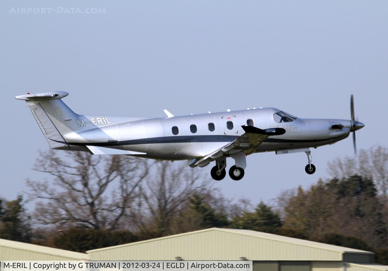 M-ERIL, 2010 Pilatus PC-12/47E C/N 1240, Departing Denham