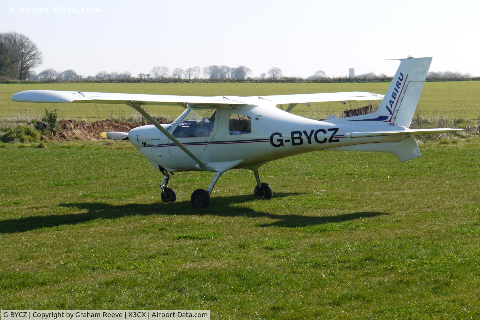 G-BYCZ, 1998 Jabiru SK C/N PFA 274-13388, Parked at Northrepps.