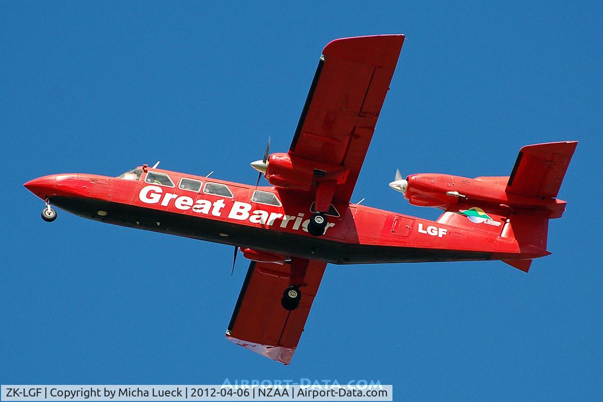 ZK-LGF, 1976 Britten-Norman BN-2A MK.III-2 Trislander C/N 1023, At Auckland