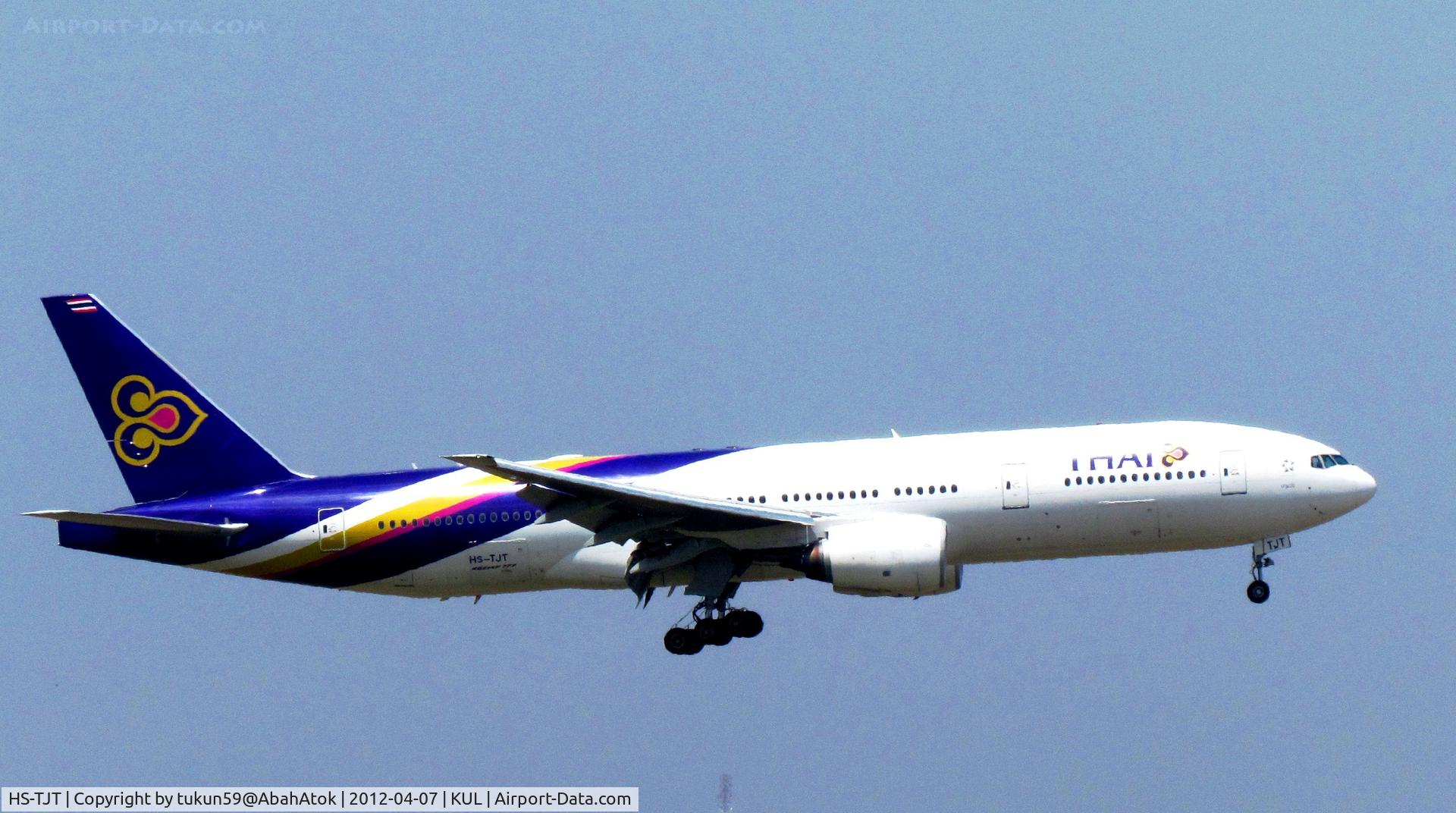 HS-TJT, 2006 Boeing 777-2D7/ER C/N 34588, Thai Airways International