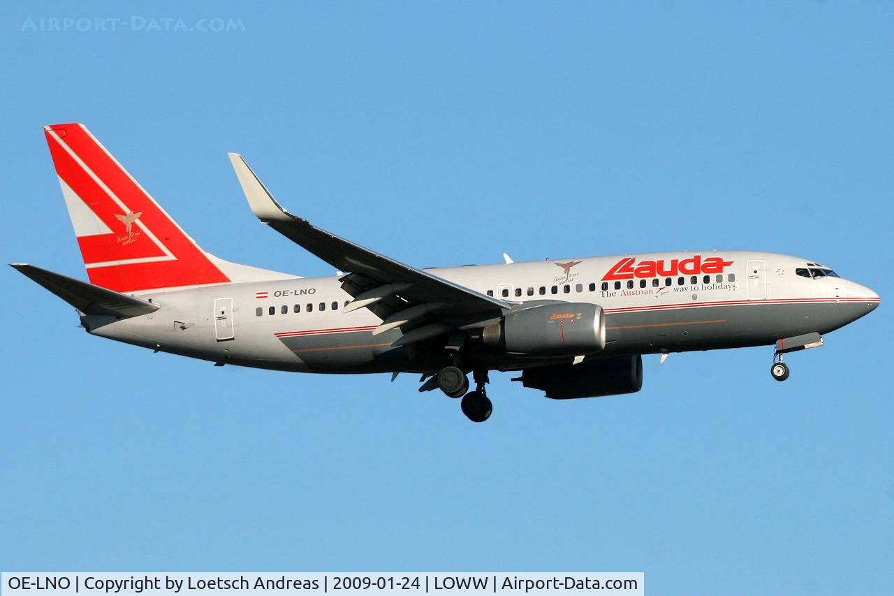 OE-LNO, 2001 Boeing 737-7Z9 C/N 30419, named 