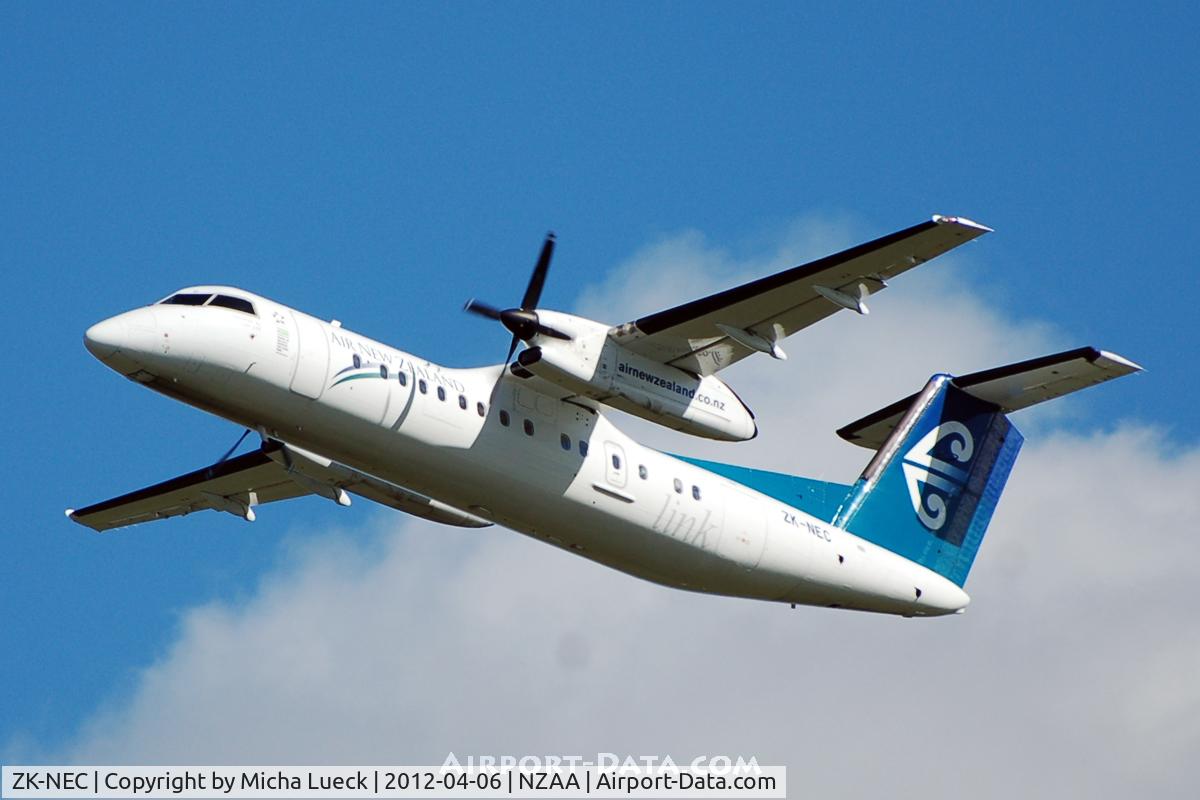 ZK-NEC, 2005 De Havilland Canada DHC-8-311Q Dash 8 C/N 616, At Auckland