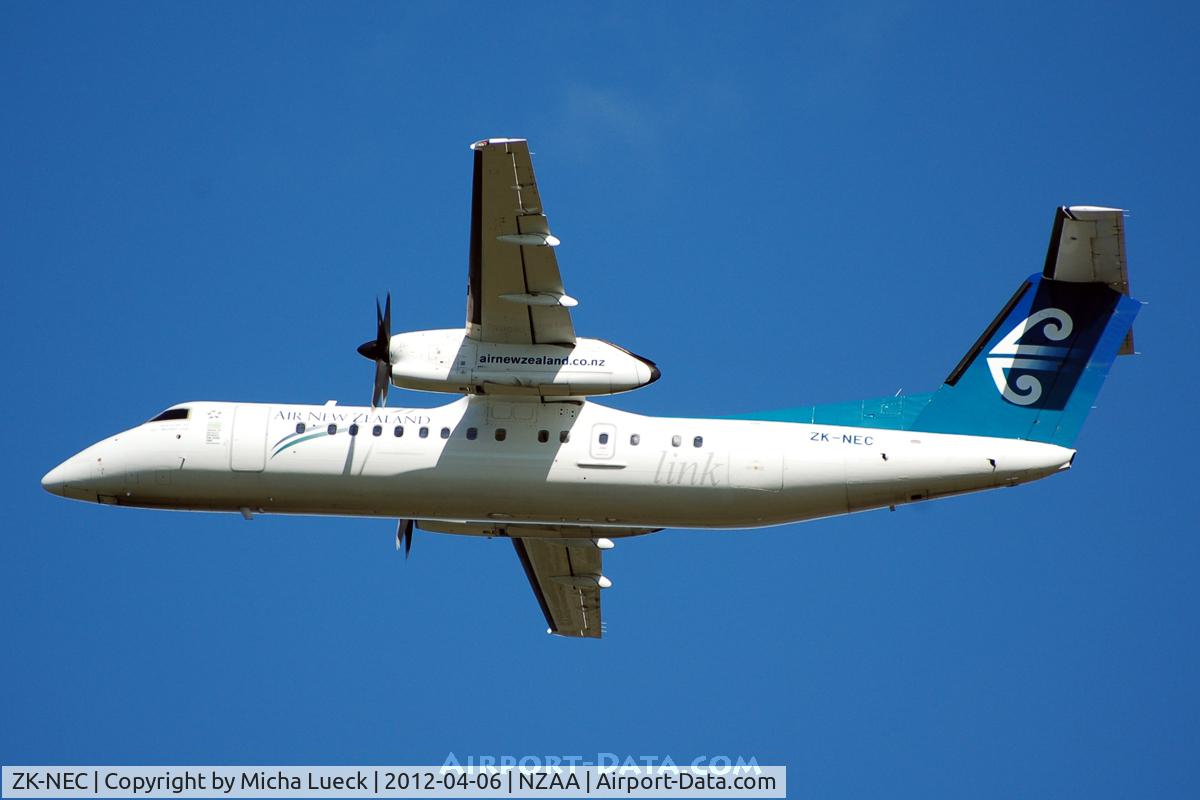 ZK-NEC, 2005 De Havilland Canada DHC-8-311Q Dash 8 C/N 616, At Auckland