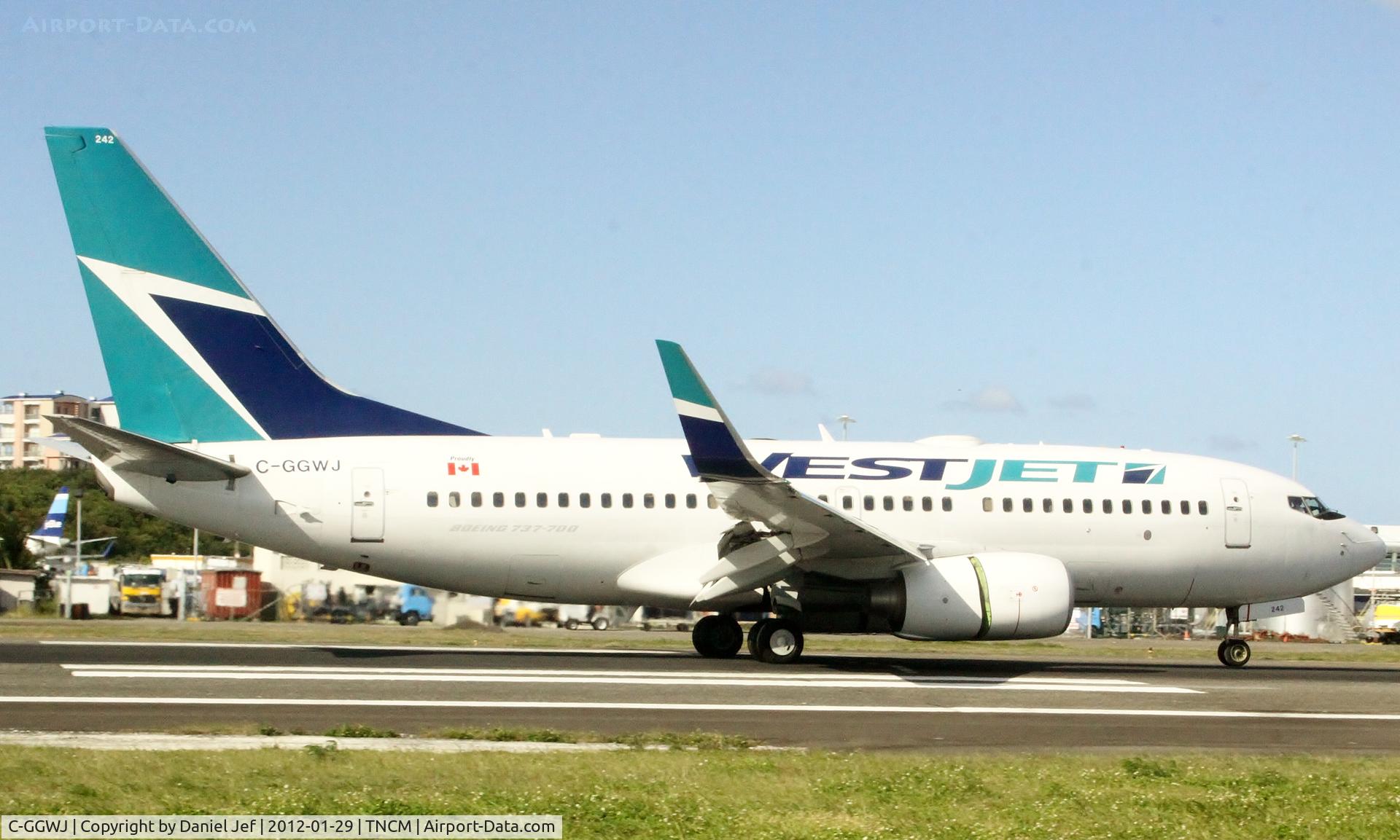 C-GGWJ, 2007 Boeing 737-7CT C/N 35503, C-GGWJ