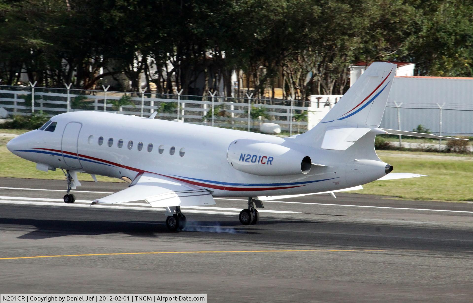 N201CR, 1995 Dassault Falcon 2000 C/N 002, N201CR