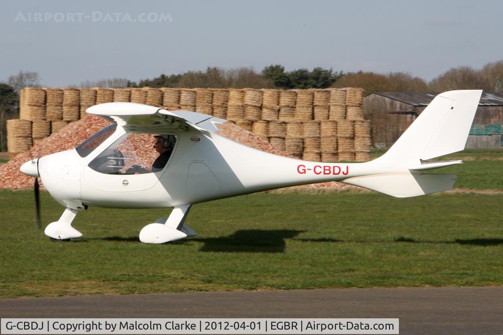 G-CBDJ, 2001 Flight Design CT2K C/N 7850, Flight Design CT2K, Breighton Airfield's 2012 April Fools Fly-In.