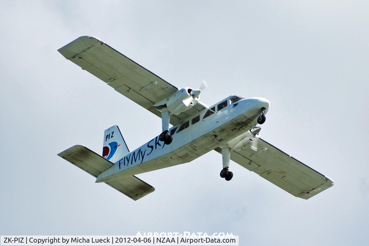 ZK-PIZ, 1977 Britten-Norman BN-2A-26 Islander C/N 2012, At Auckland