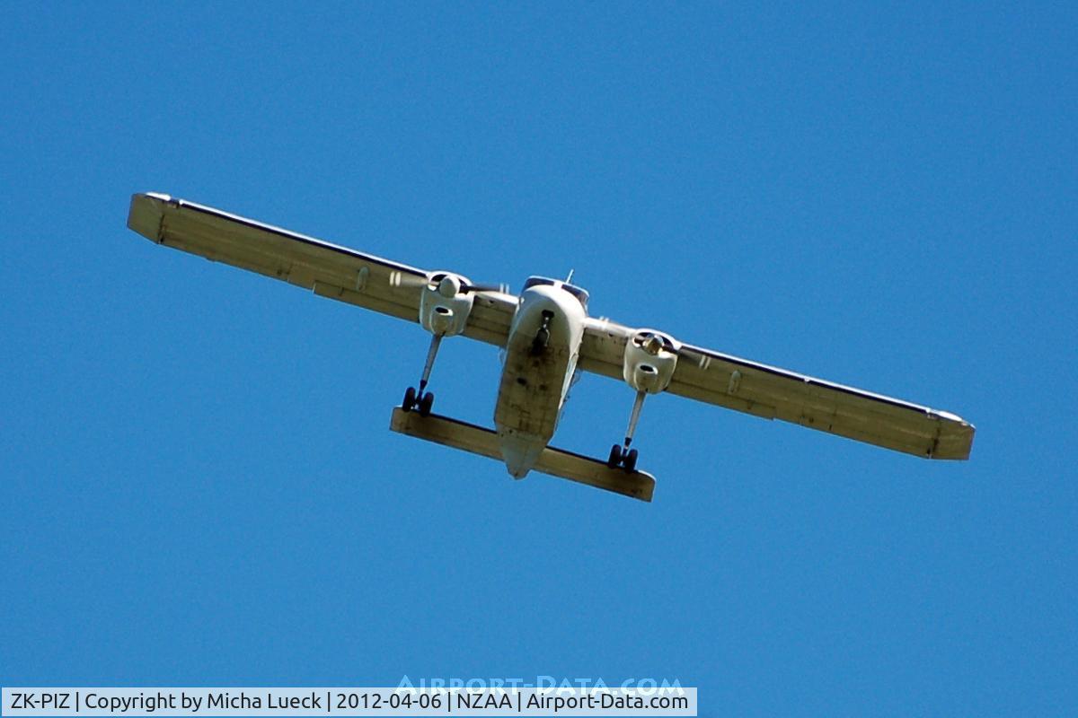 ZK-PIZ, 1977 Britten-Norman BN-2A-26 Islander C/N 2012, At Auckland