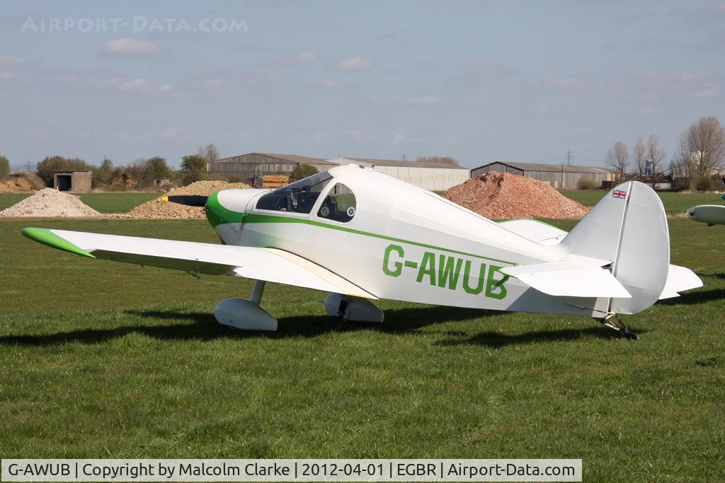 G-AWUB, 1954 Gardan GY-201 Minicab (Modified) C/N A-205, Gardan GY-201 Minicab (Mod), Breighton Airfield's 2012 April Fools Fly-In.