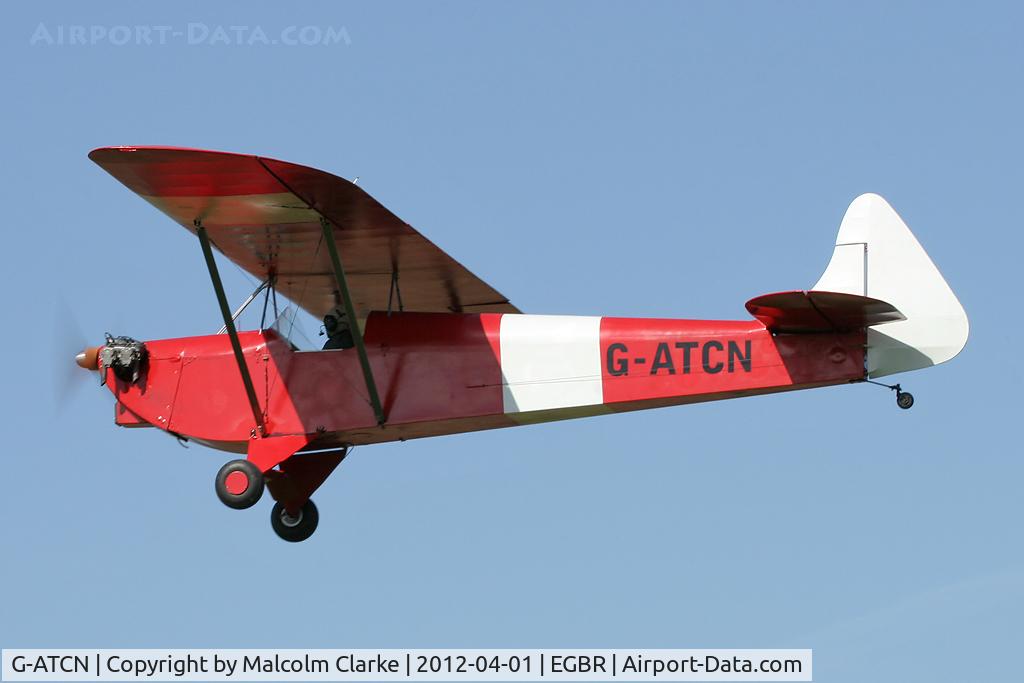 G-ATCN, 1965 Luton LA-4A Minor C/N PAL 1118, Luton LA4A Minor, Breighton Airfield's 2012 April Fools Fly-In.