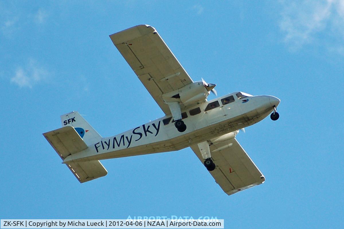 ZK-SFK, Britten-Norman BN-2A Islander C/N 236, At Auckland