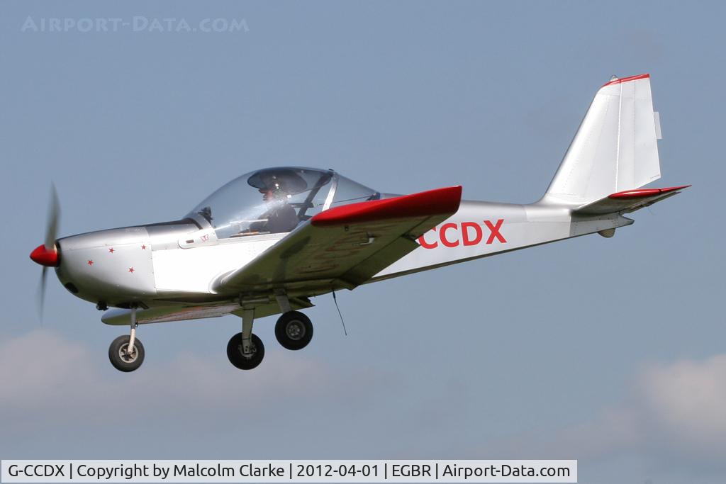 G-CCDX, 2003 Aerotechnik EV-97 Eurostar C/N PFA 315-14013, Aerotechnik EV-97 Eurostar, Breighton Airfield's 2012 April Fools Fly-In.