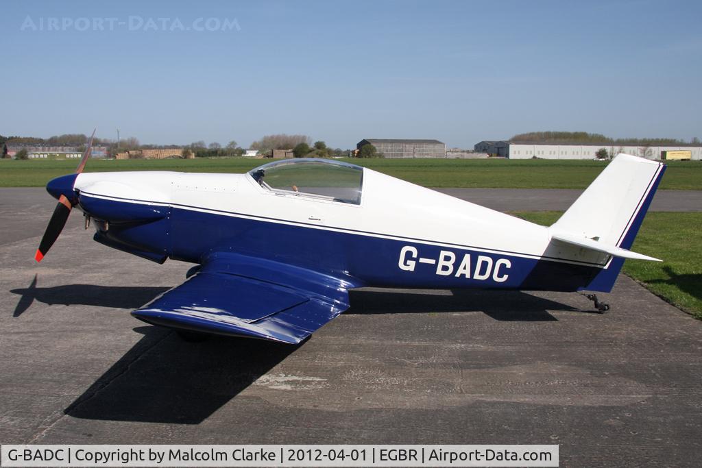 G-BADC, 1980 Rollason Beta B2A C/N PFA 002-10140, Rollason Beta B2A, Breighton Airfield's 2012 April Fools Fly-In.