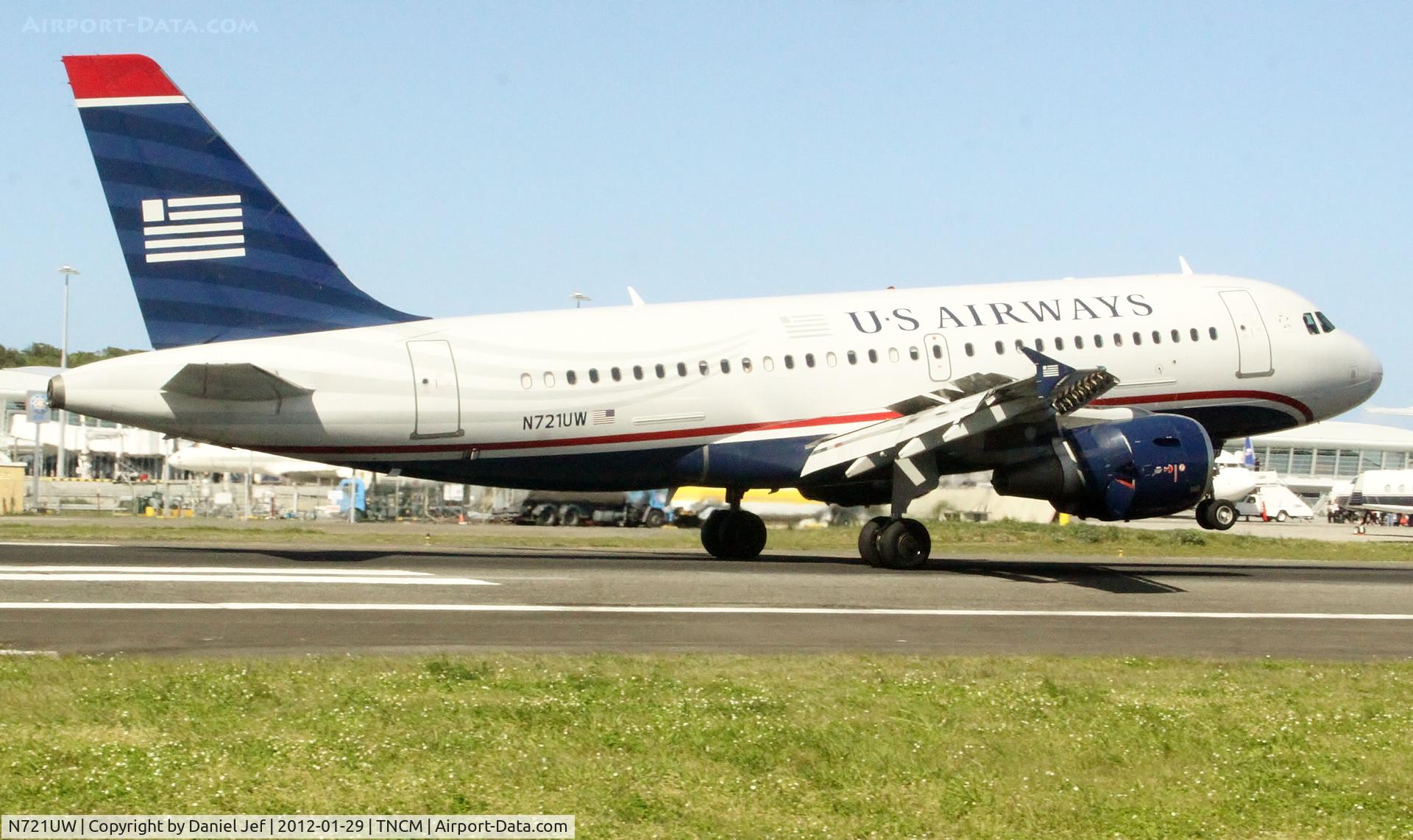 N721UW, 1999 Airbus A319-112 C/N 1095, N721UW