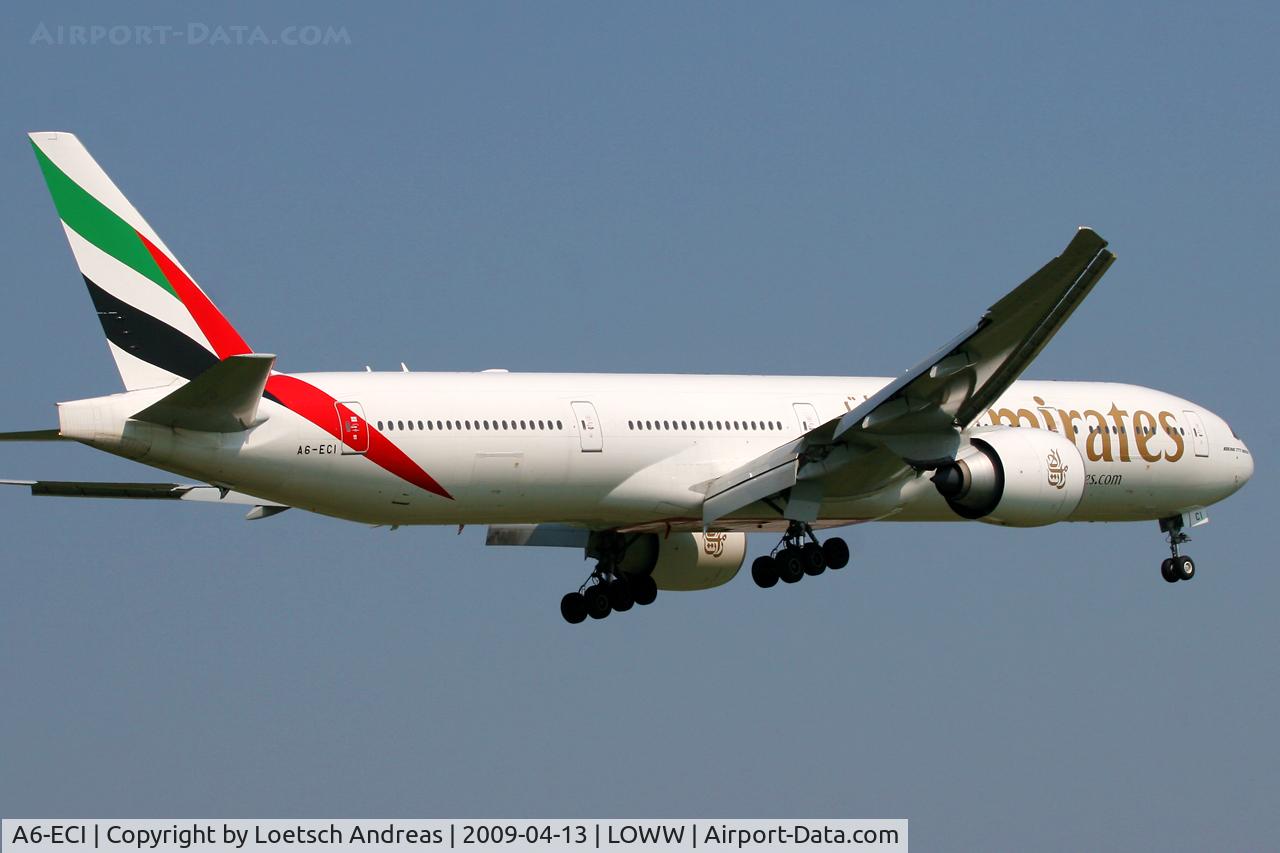 A6-ECI, 2008 Boeing 777-31H/ER C/N 35580, Emirates 
