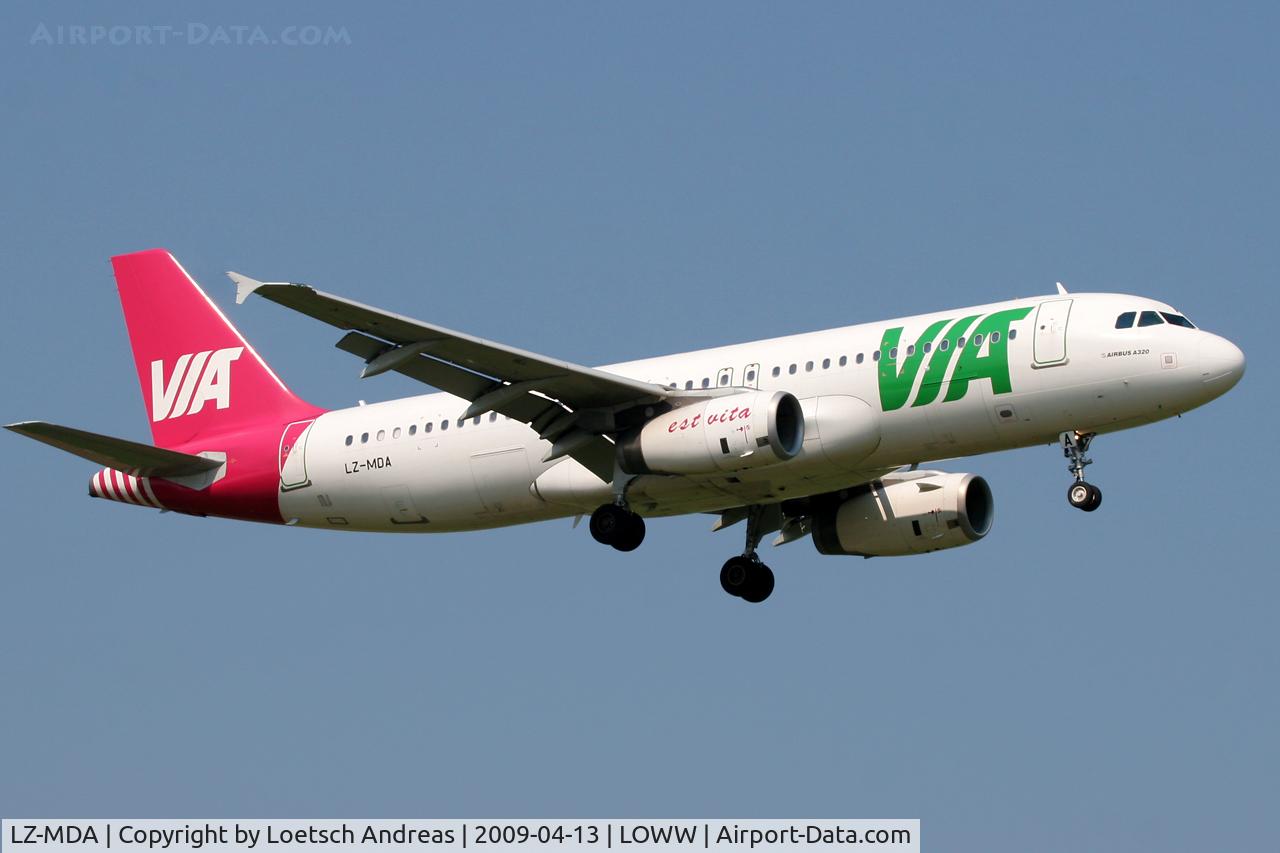 LZ-MDA, 2006 Airbus A320-232 C/N 2732, Air VIA