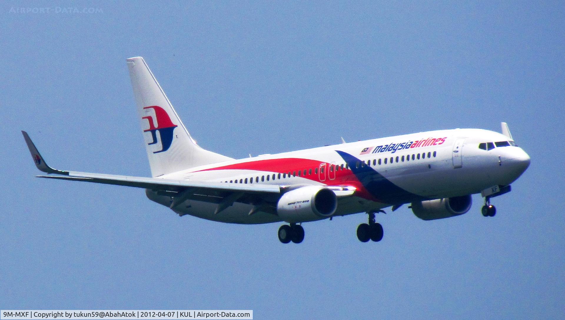 9M-MXF, 2013 Boeing 737-8H6 C/N 40133/3806, Malaysia Airlines