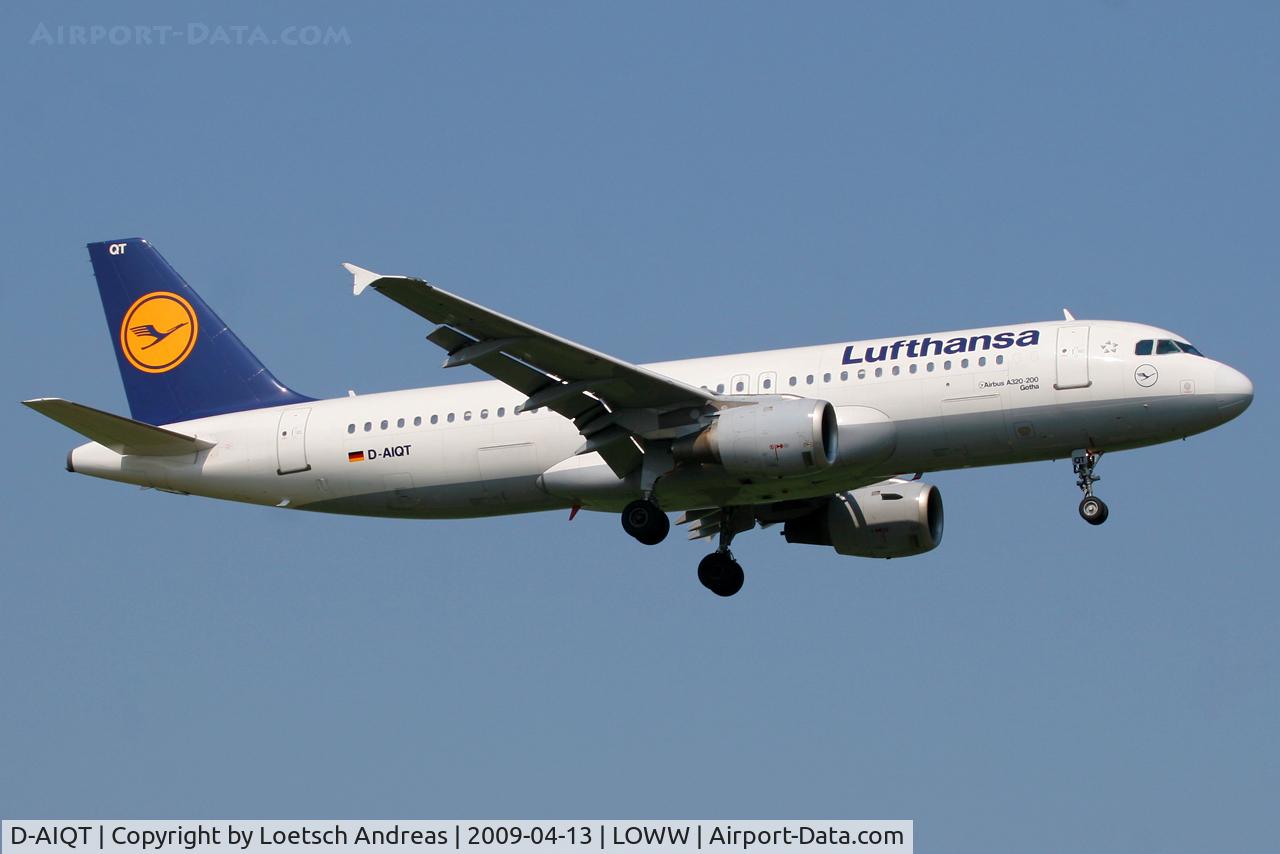 D-AIQT, 2000 Airbus A320-211 C/N 1337, named 