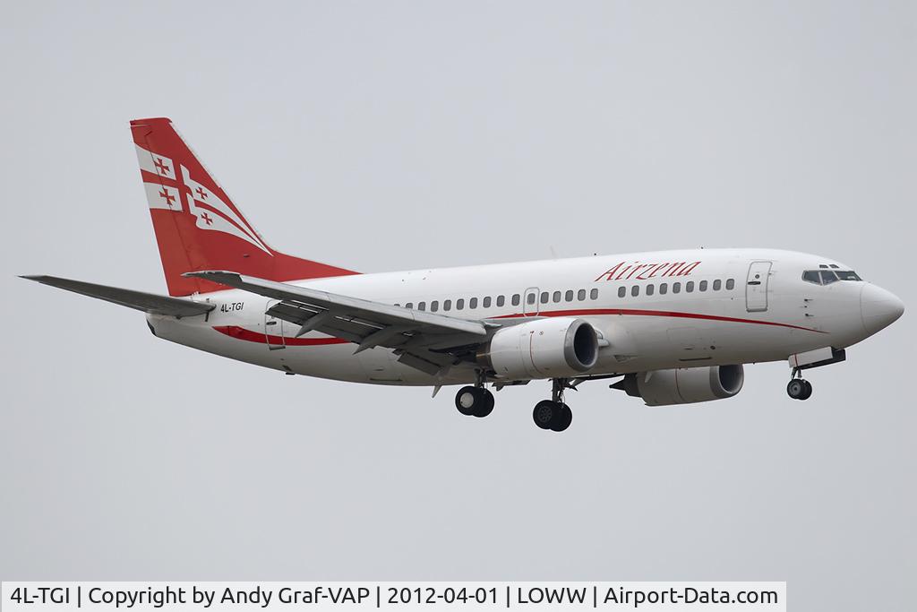 4L-TGI, 1996 Boeing 737-505 C/N 26336, Air Zena 737-500