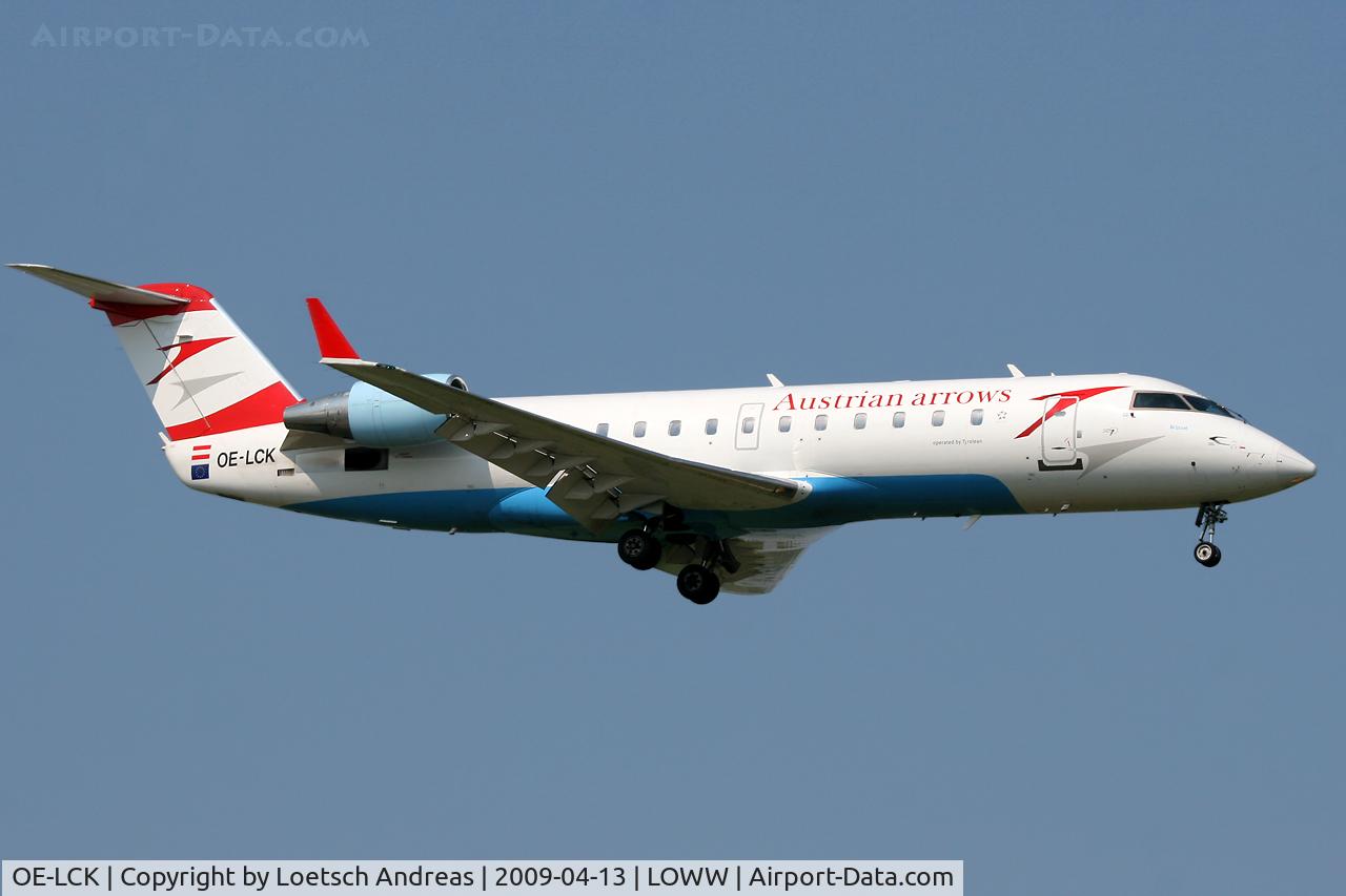 OE-LCK, 1997 Canadair CRJ-200LR (CL-600-2B19) C/N 7148, named 