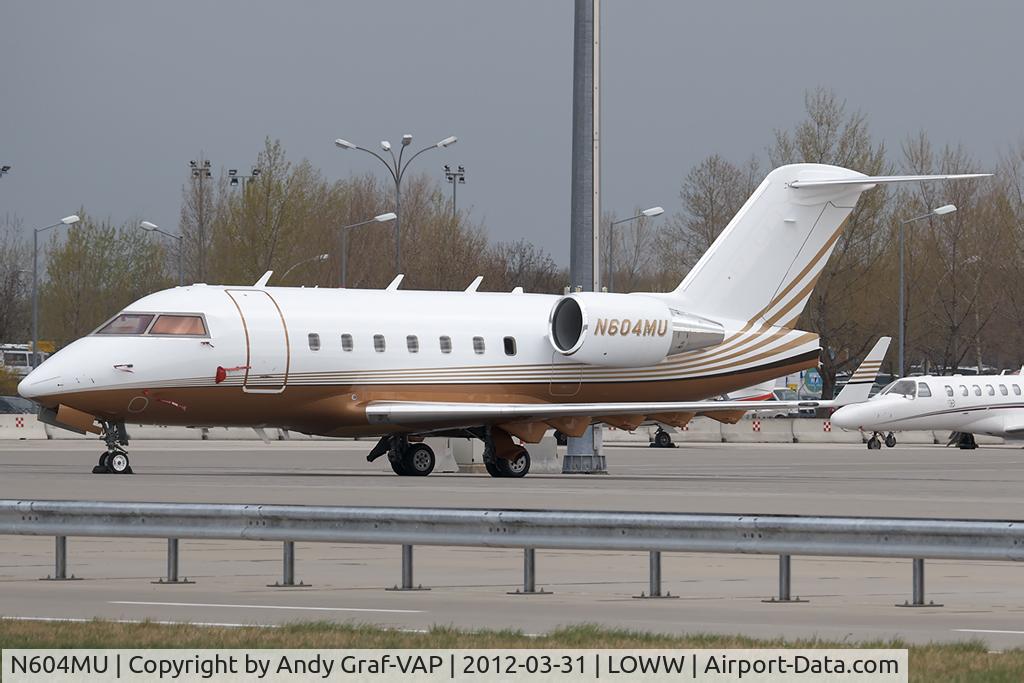 N604MU, 1999 Bombardier Challenger 604 (CL-600-2B16) C/N 5406, CL600